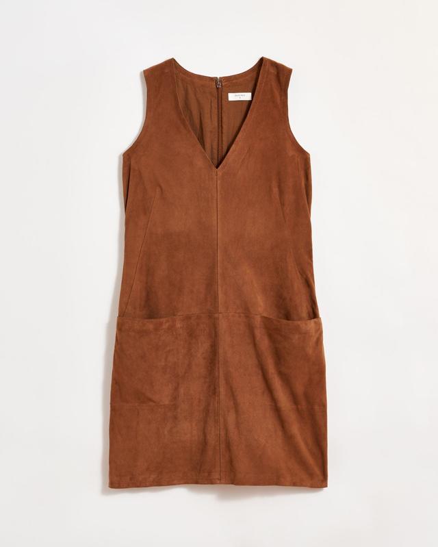 SUEDE SHIFT DRESS Product Image