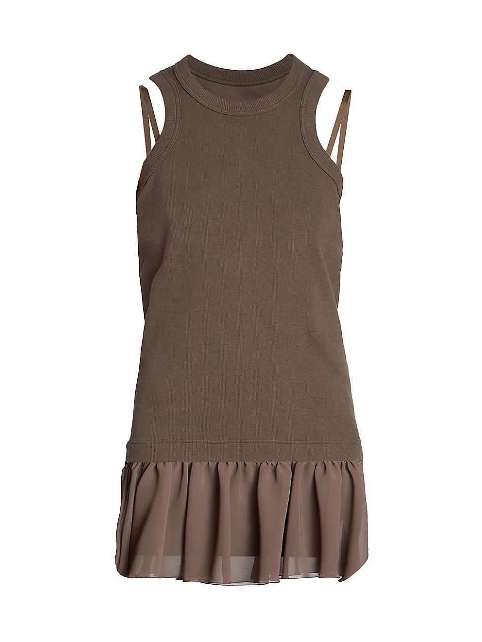 Womens Layered Cotton tank Product Image