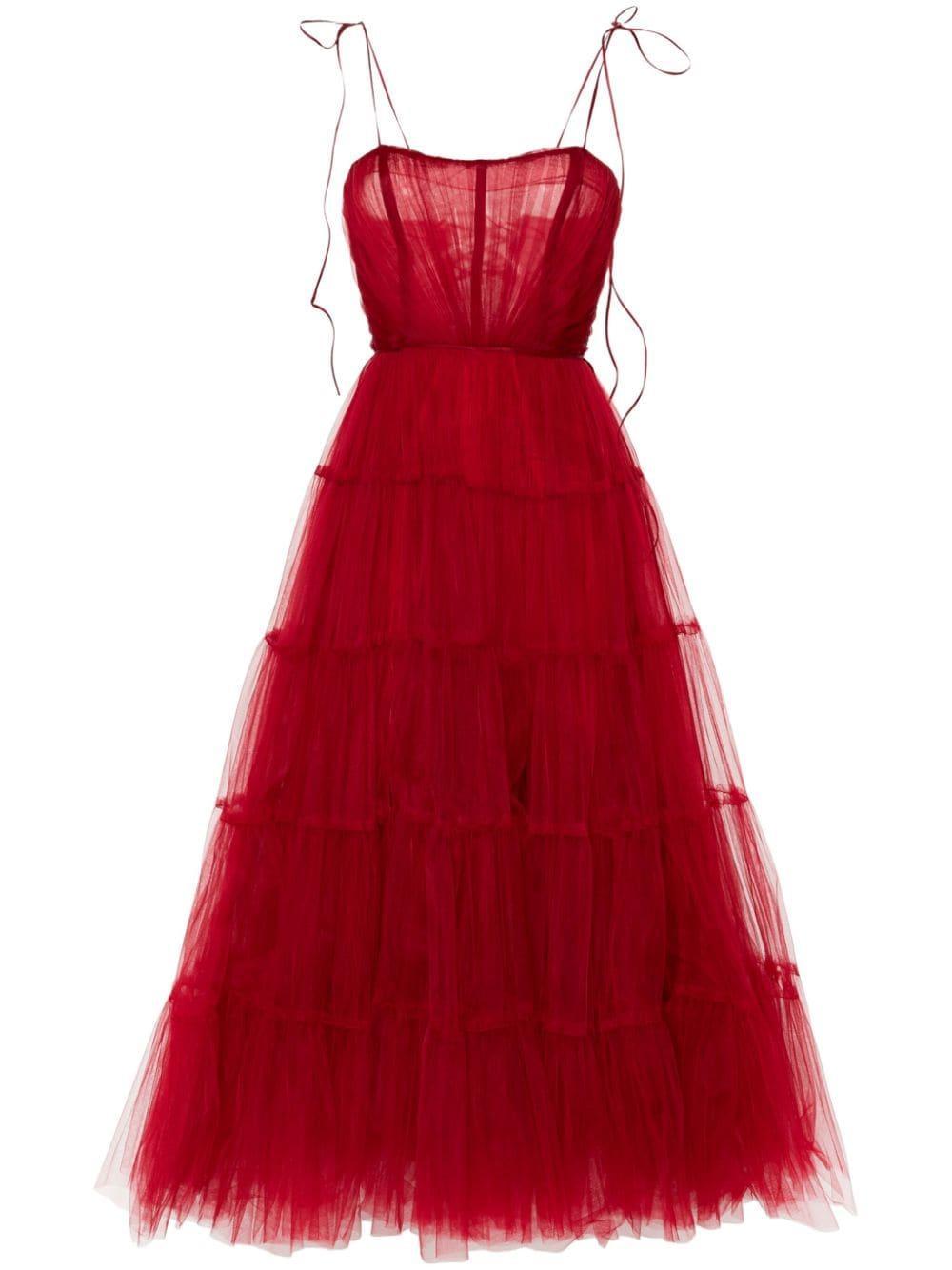 tulle maxi dress Product Image