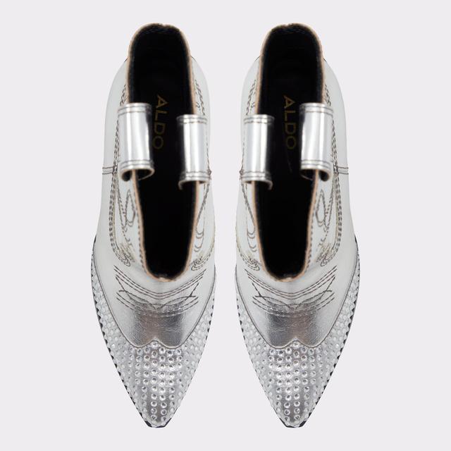 Omaha Silver Women's Ankle Boots | ALDO US Product Image