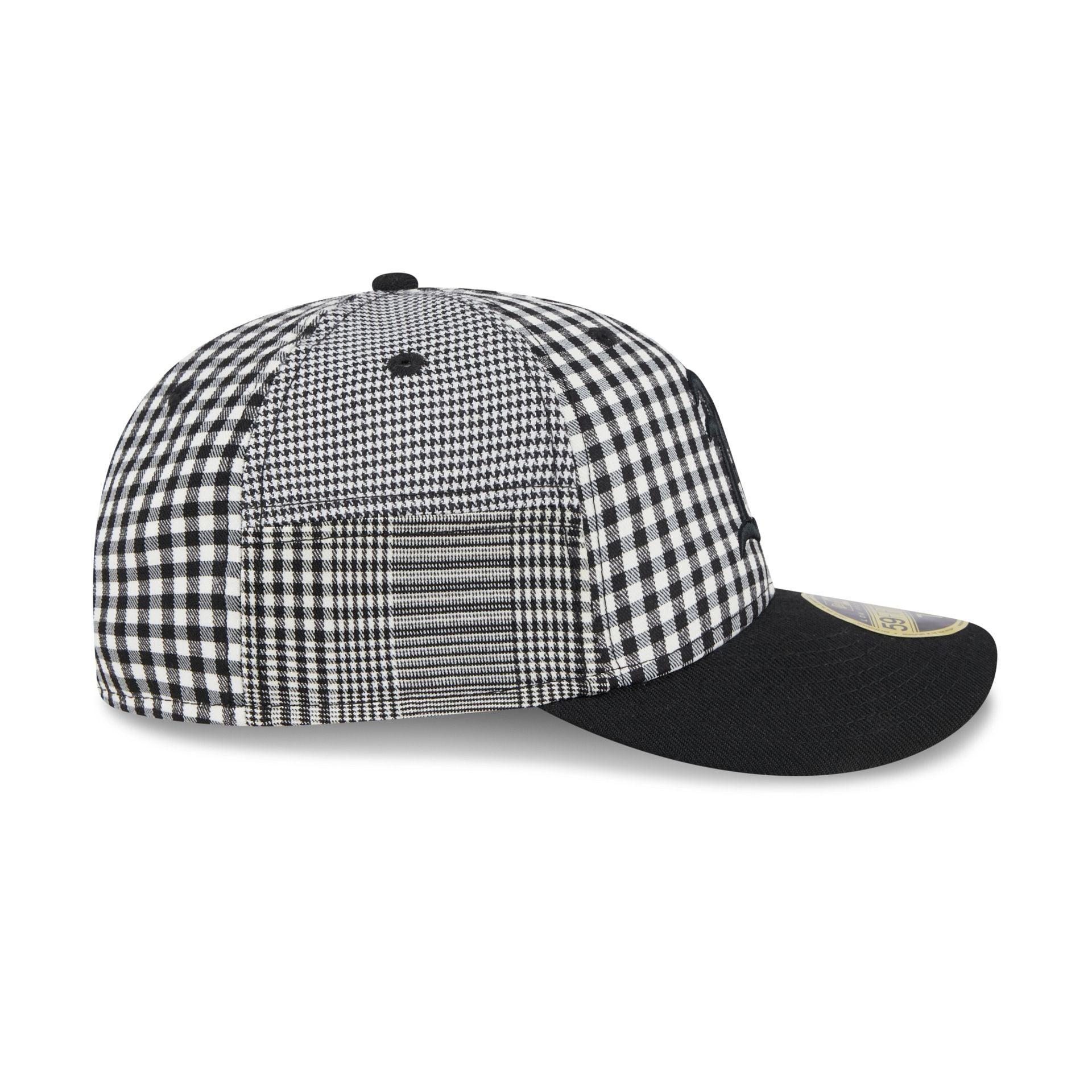 Oakland Athletics Patch Plaid Low Profile 59FIFTY Fitted Hat Male Product Image