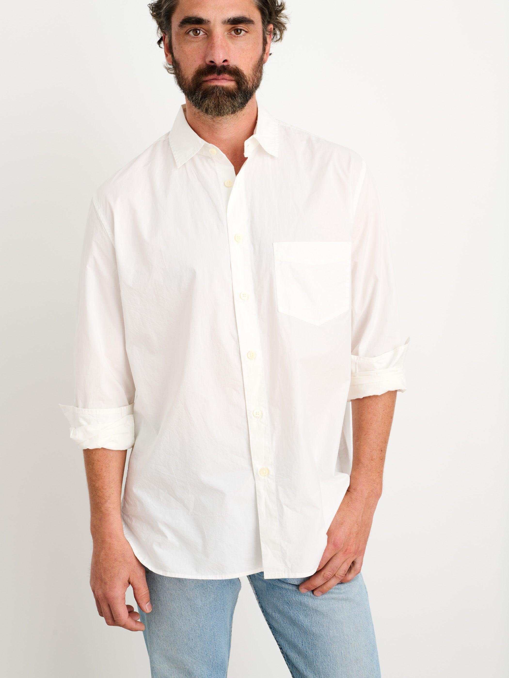 Easy Shirt in Cotton Poplin Male Product Image