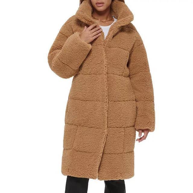 levis Quilted Fleece Long Teddy Coat Product Image