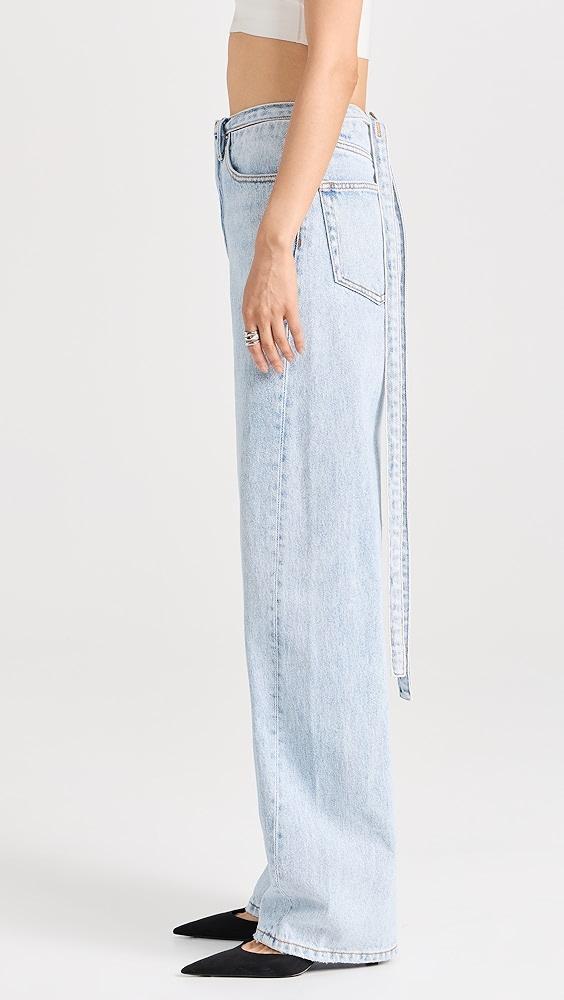 Alexander Wang Balloon Jeans with Skinny Button Back Waistband | Shopbop Product Image