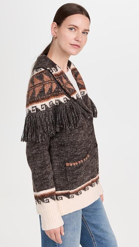 Saylor Ava Fair Isle Cardigan | Shopbop Product Image