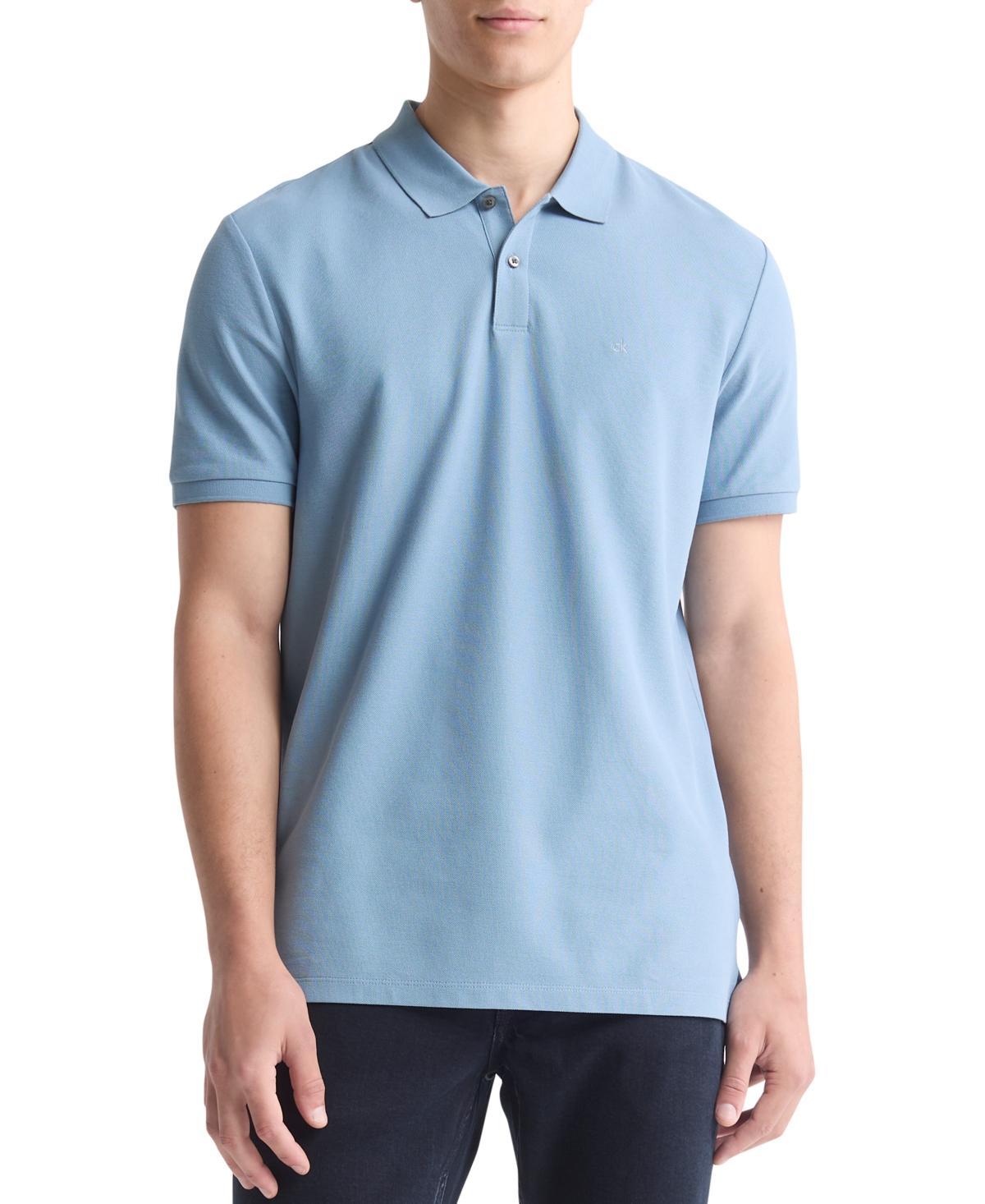 Calvin Klein Mens Pique Solid Polo Product Image