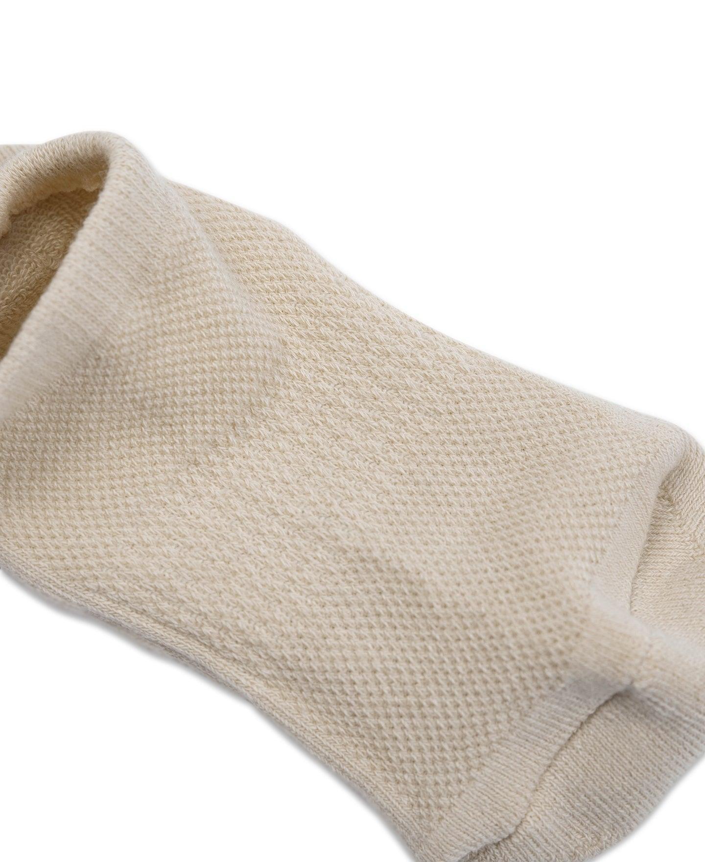 Colored Cotton No Show Socks - Sage Green Product Image