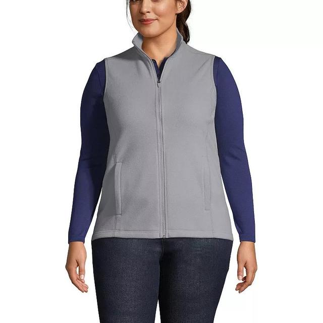 Plus Sized Lands End Thermacheck 100 Vest, Womens Product Image