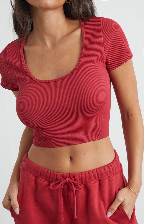 Contour Women's Seamless Scoop T-Shirt Product Image