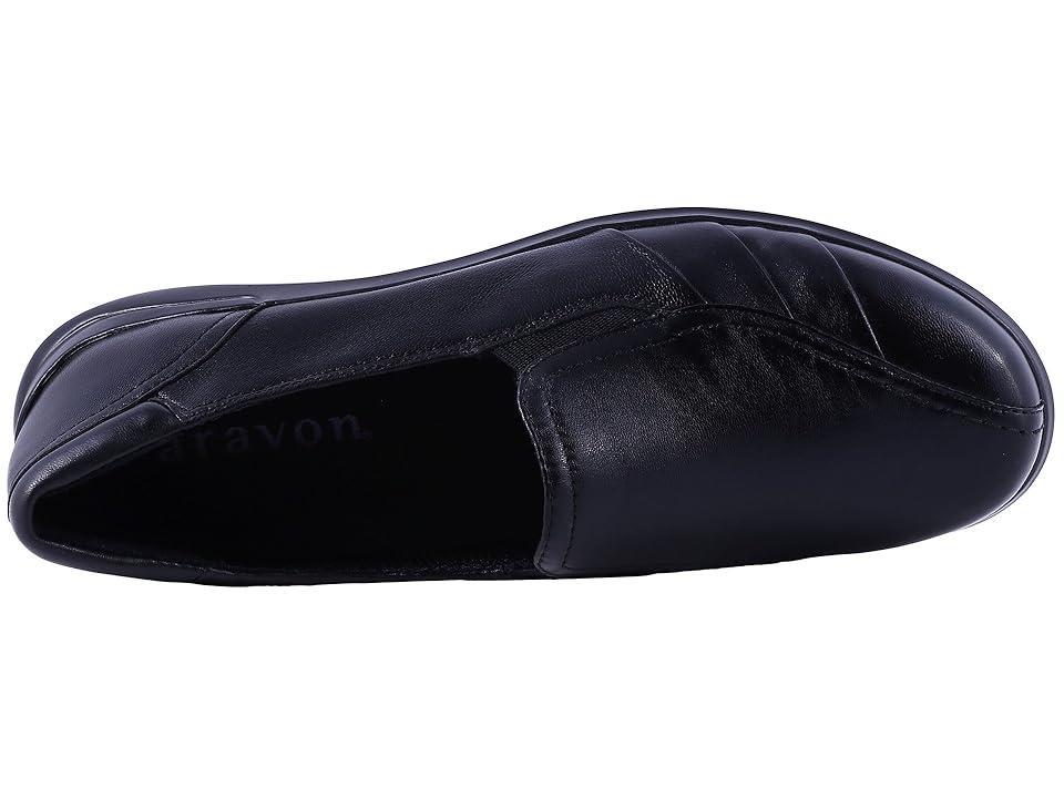 Aravon Faith (Black) Women's Slip on  Shoes Product Image