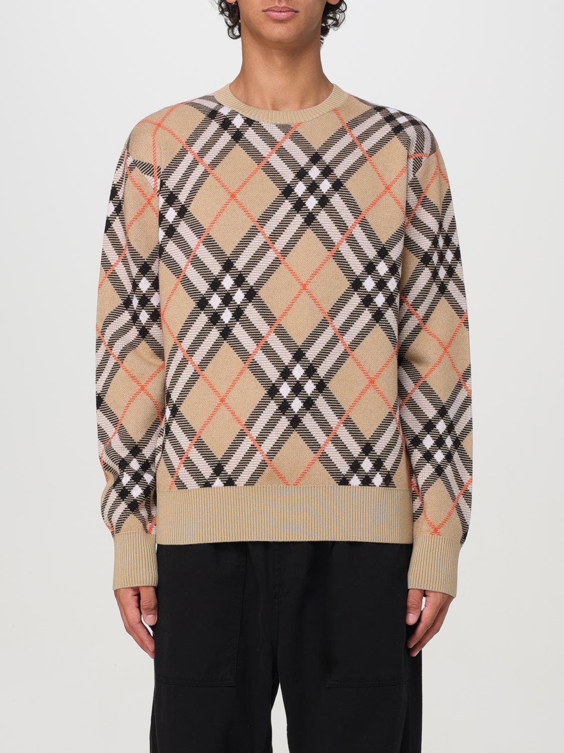 BURBERRY Sweater  Men Color Beige Product Image