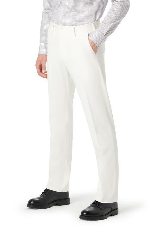 Mens Stretch Cotton-Blend Straight-Leg Chino Pants Product Image