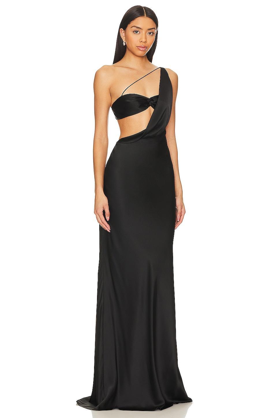 Asymmetrical Cowl Bias Gown The Sei Product Image