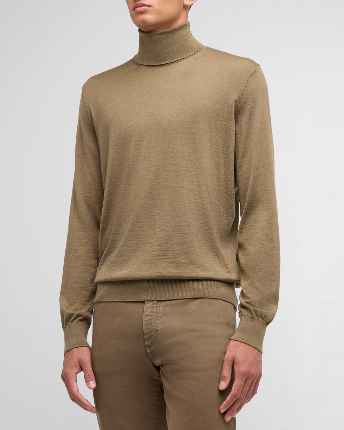 Mens Cashseta Turtleneck Sweater Product Image