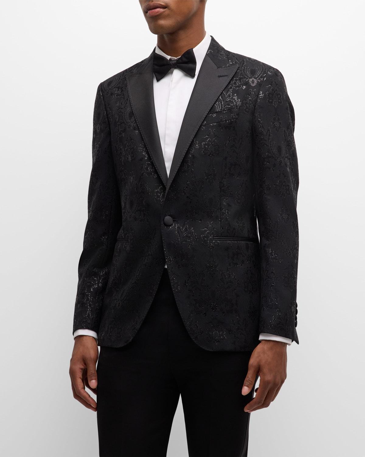 Mens Jacquard Evening Jacket Product Image