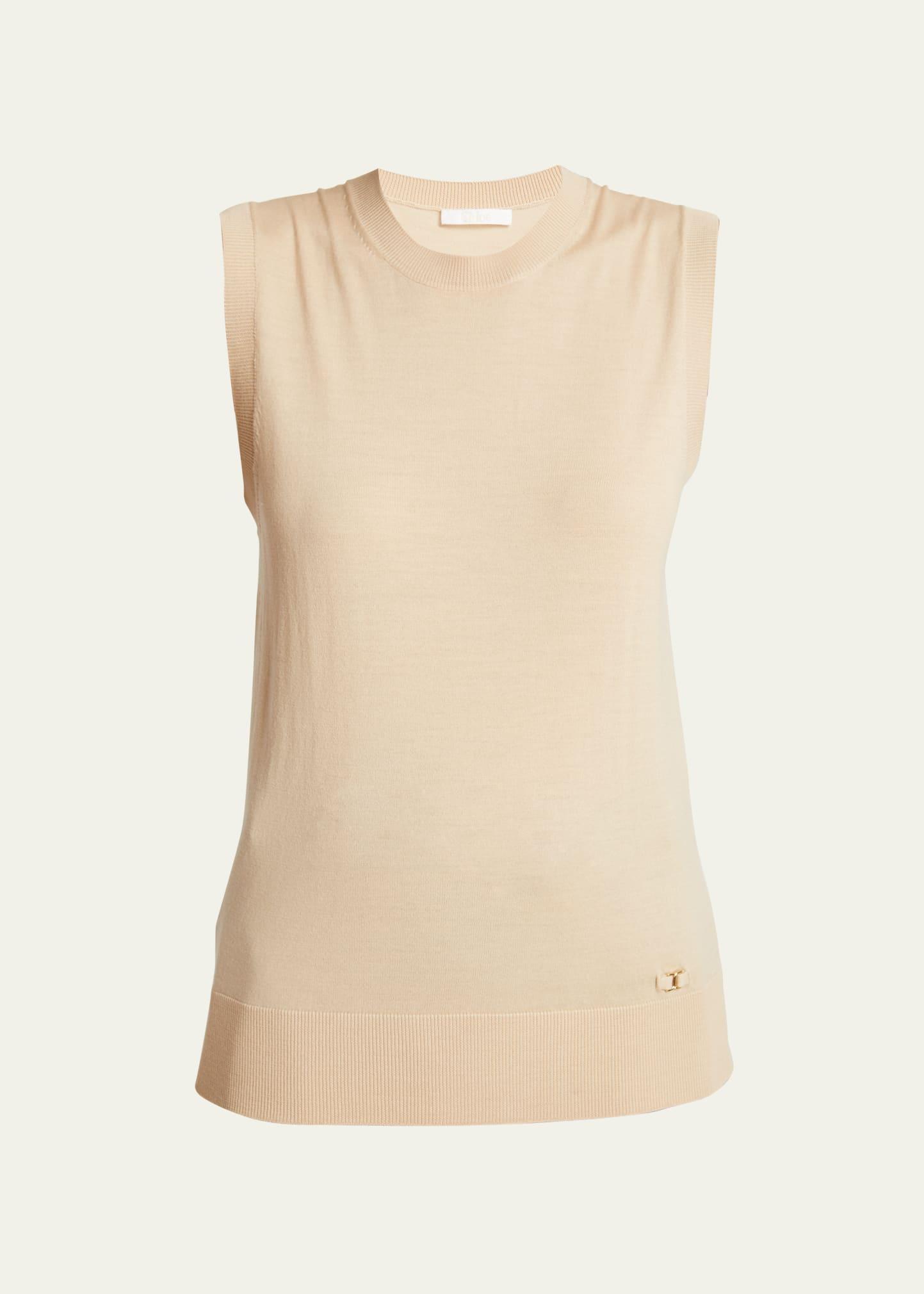 Wool Knit Tank Top Product Image