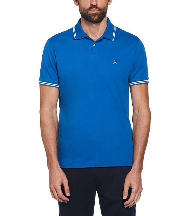 Original Penguin Interlock Tipped Short Sleeve Polo Shirt Product Image