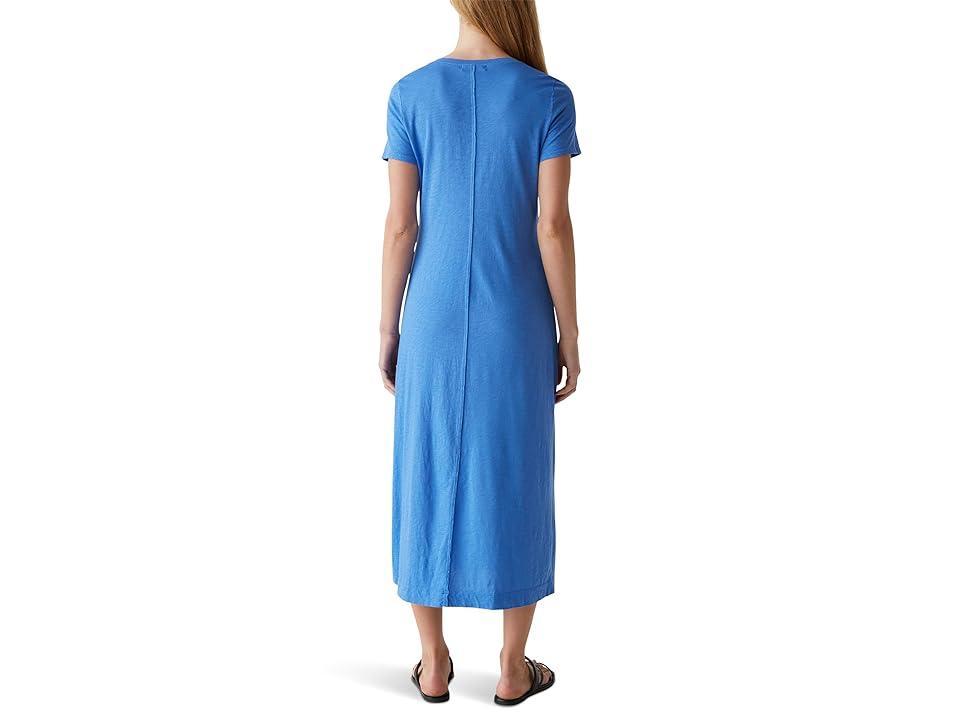 Michael Stars Alanis Crew Neck Midi Dress (Salt Water) Women's Dress Product Image