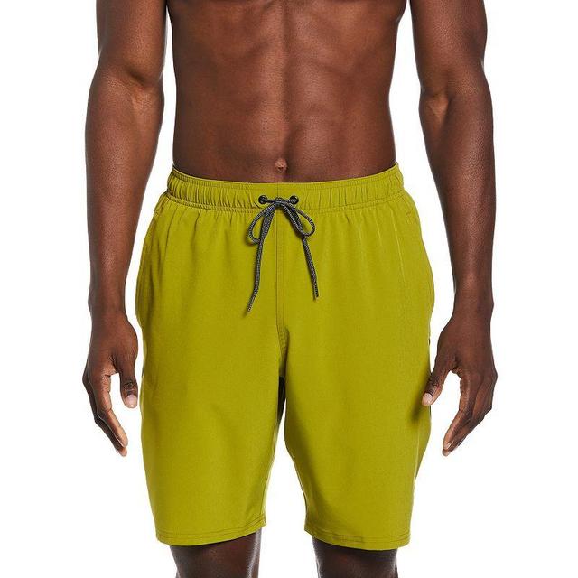 Mens Nike 9-in. Contend Swim Trunks Green Product Image