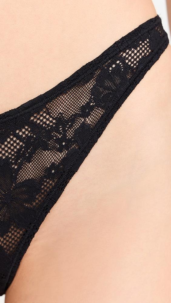 Fleur du Mal Le Stretch Lace Thong | Shopbop Product Image