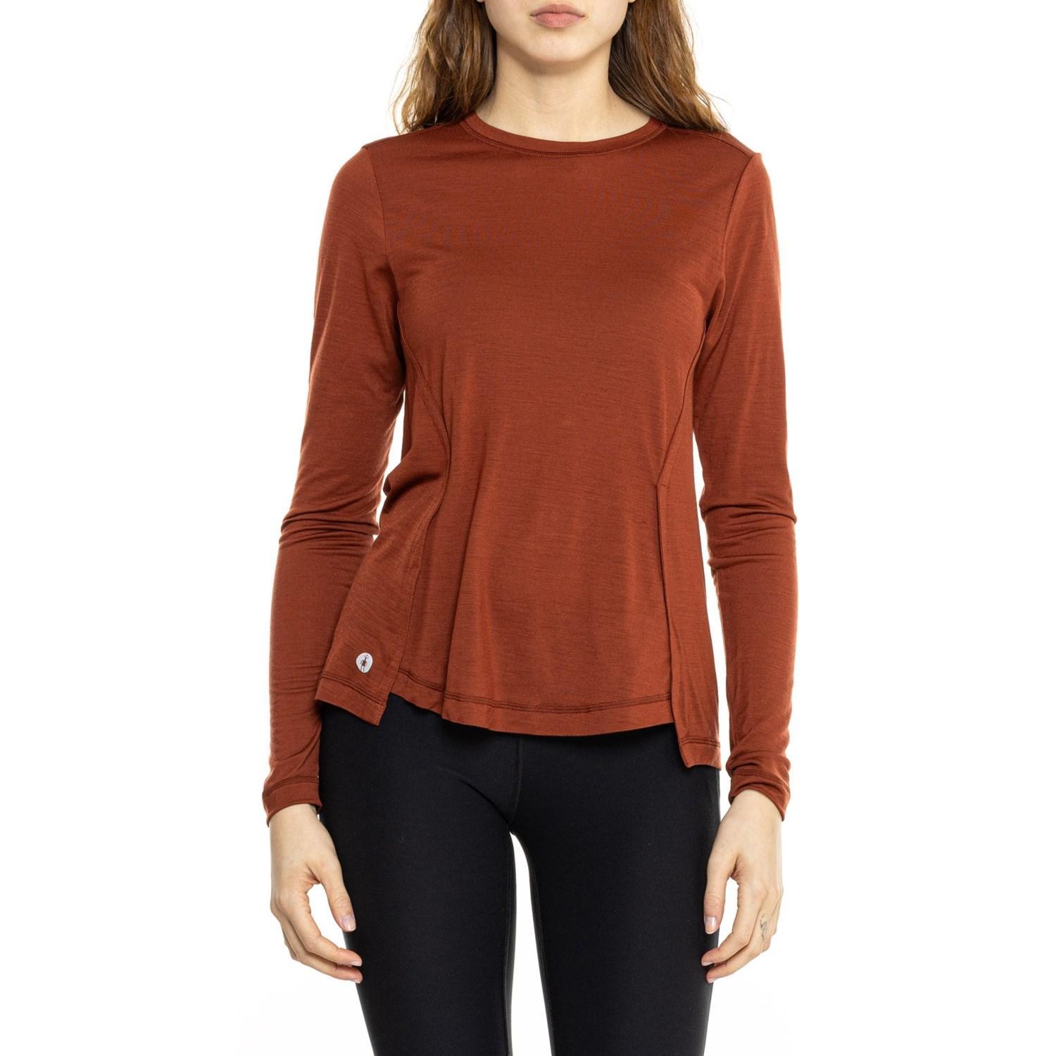 SmartWool Active Crew Neck Shirt - Merino Wool, Long Sleeve Product Image