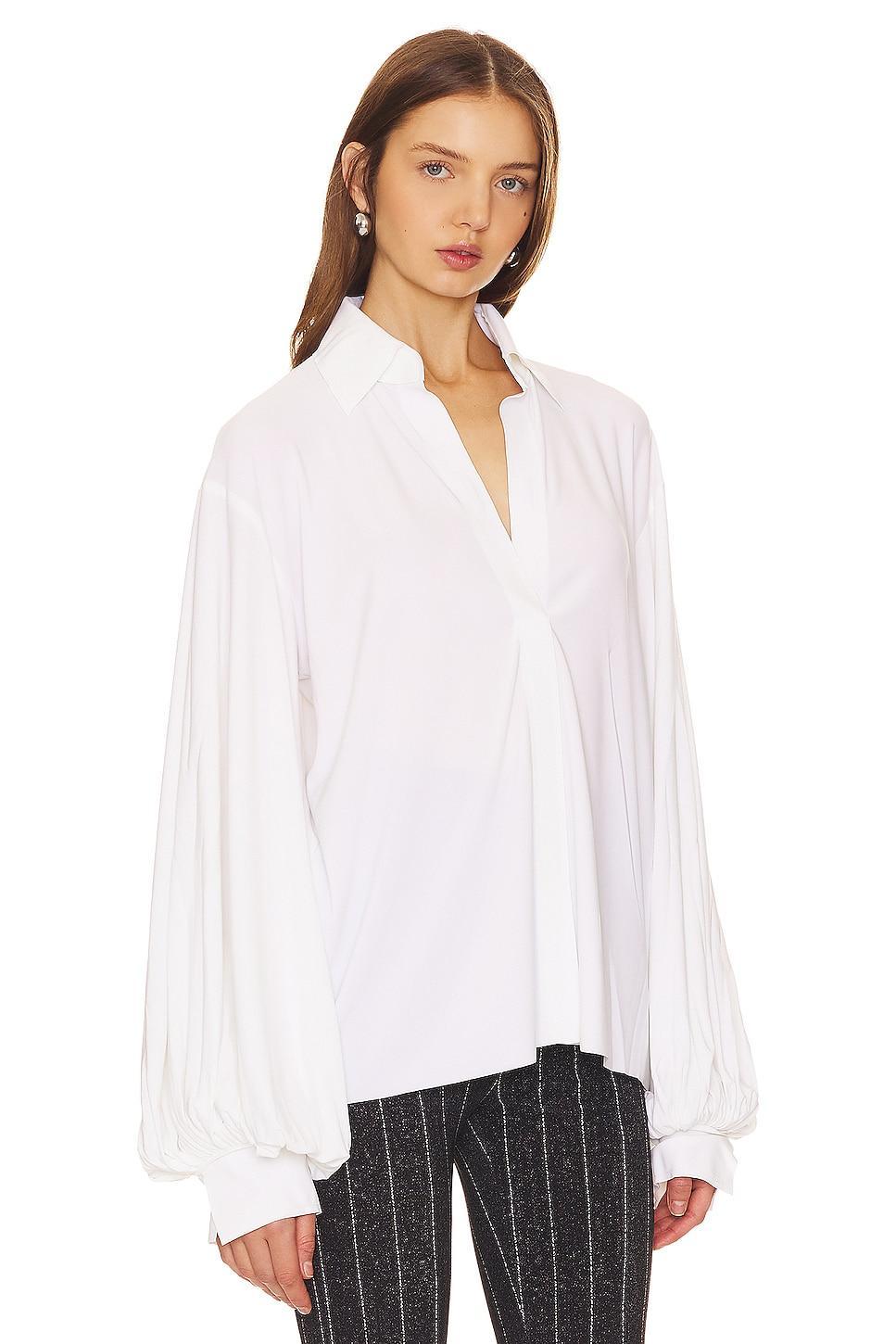 Full Sleeve Shirt With Collar Norma Kamali Product Image