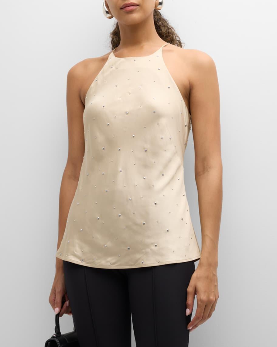 Briar Embellished Satin Top Product Image