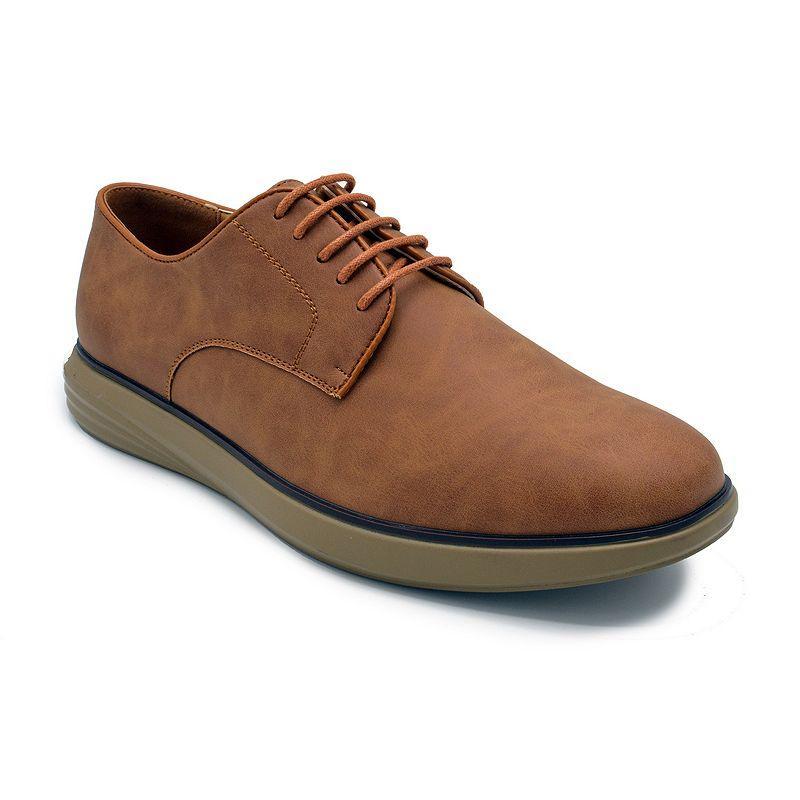 Aston Marc Mens Casual Oxford Shoes Blue Product Image