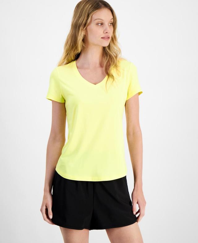 Women's V-Neck Performance T-Shirt, Created for Macy's Product Image