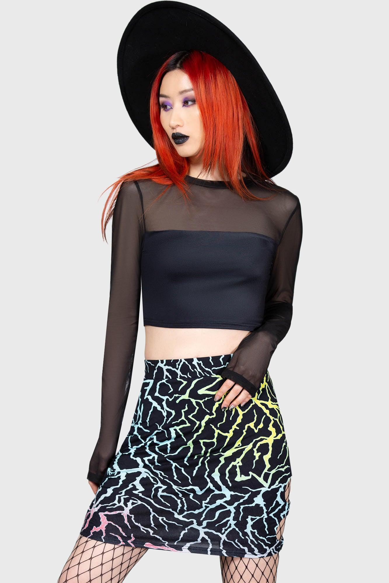 Ghoul Sweat Crop Top Female Product Image