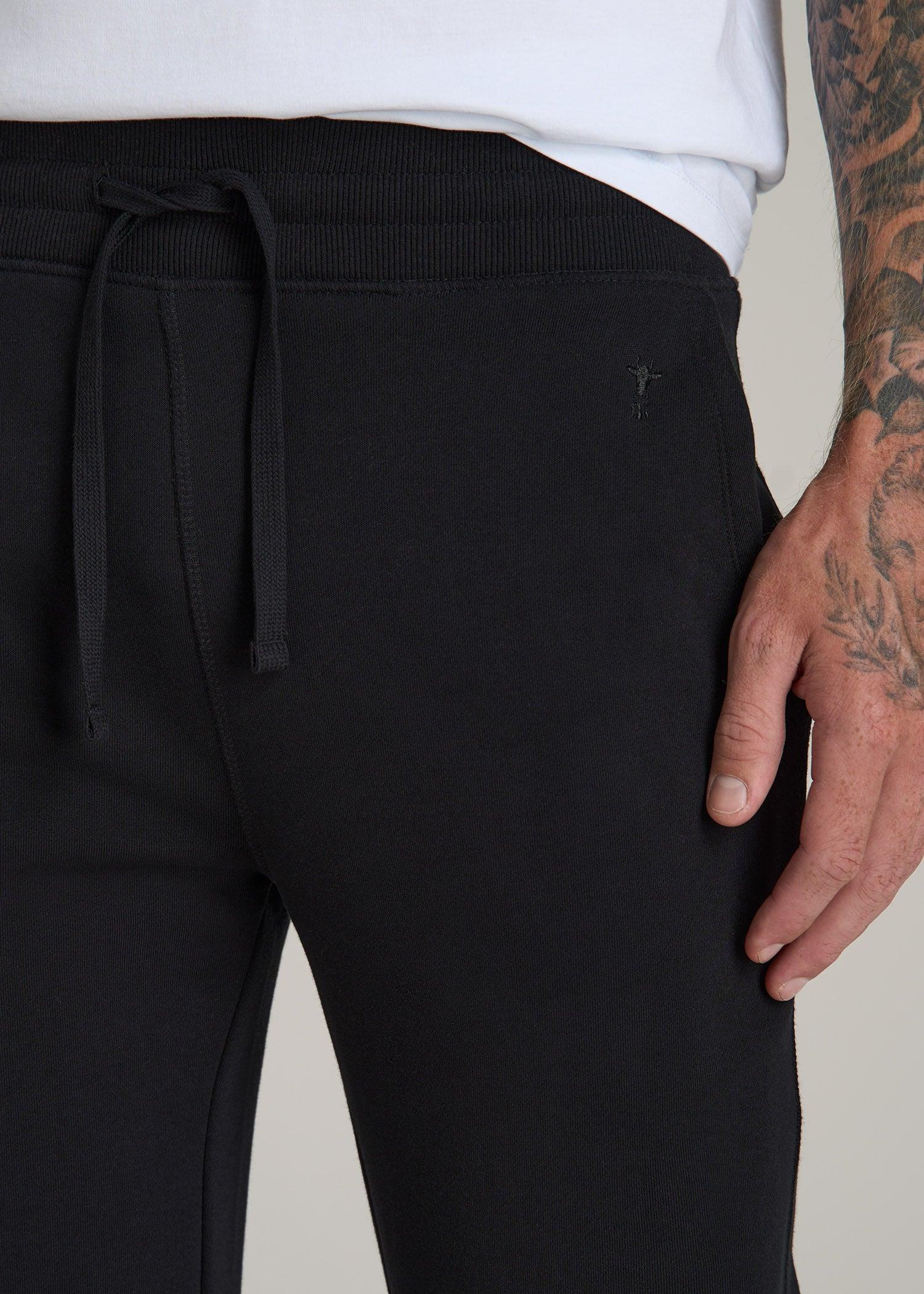 Wearever 2.0 Fleece Sweatpants for Tall Men in Black Male Product Image