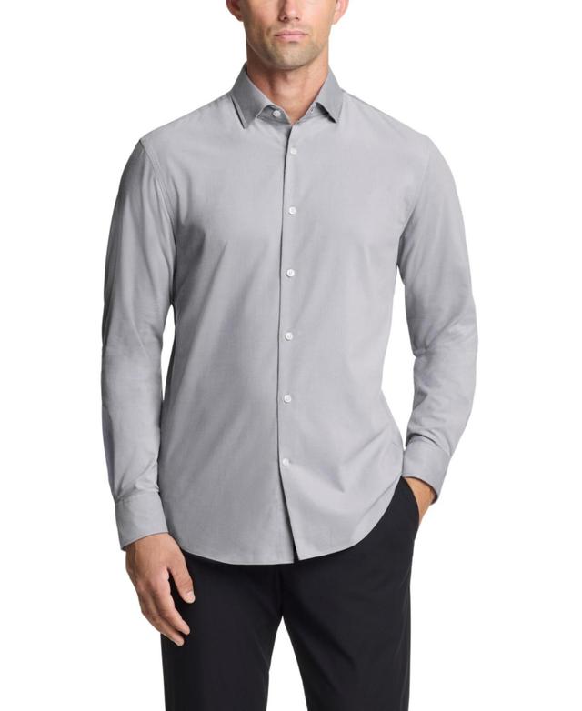 Michael Kors Men Slim Fit Corduroy Dress Shirt Product Image