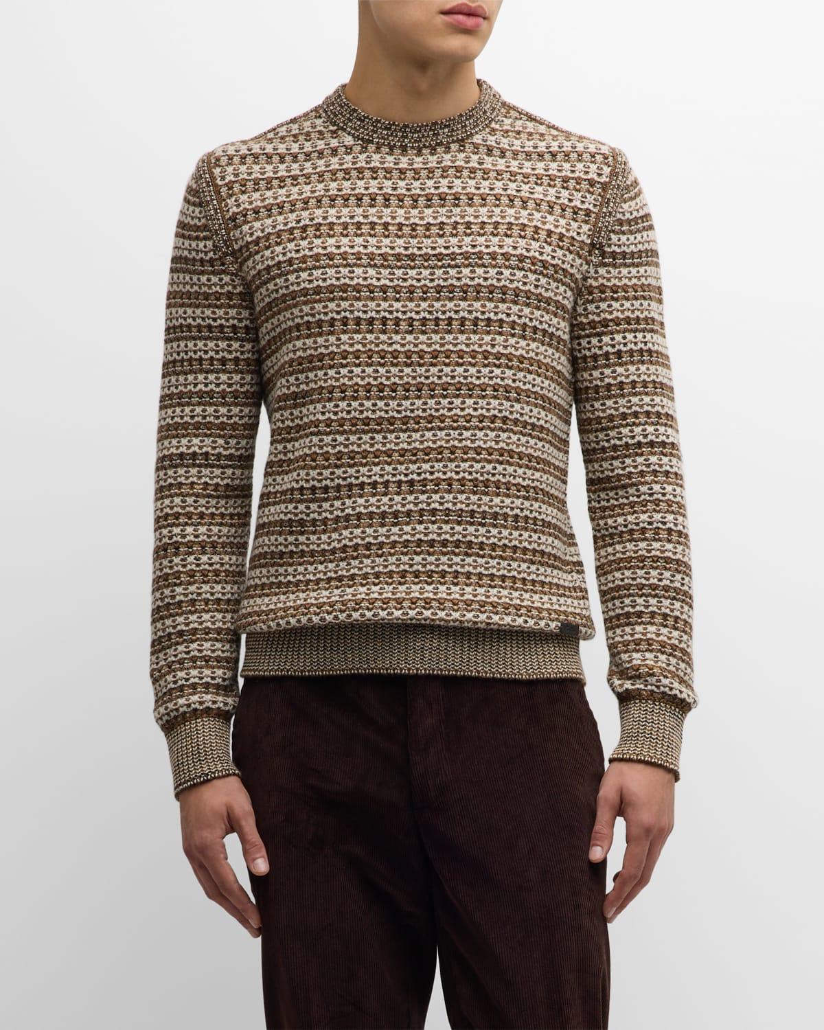 Mens Girocollo Mancora Cashmere Sweater Product Image