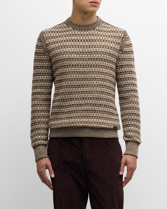 Mens Mancora Cashmere Knit Crewneck Sweater Product Image