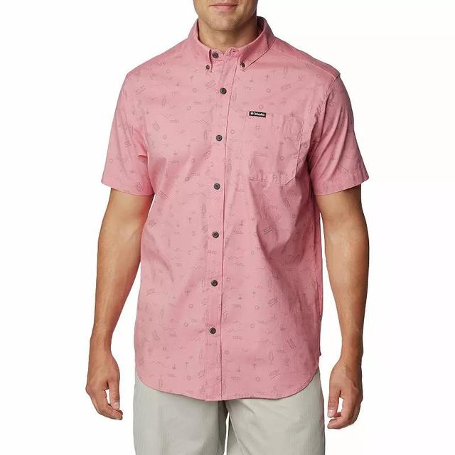 Columbia Mens Rapid Rivers Printed Short Sleeve Shirt- Product Image