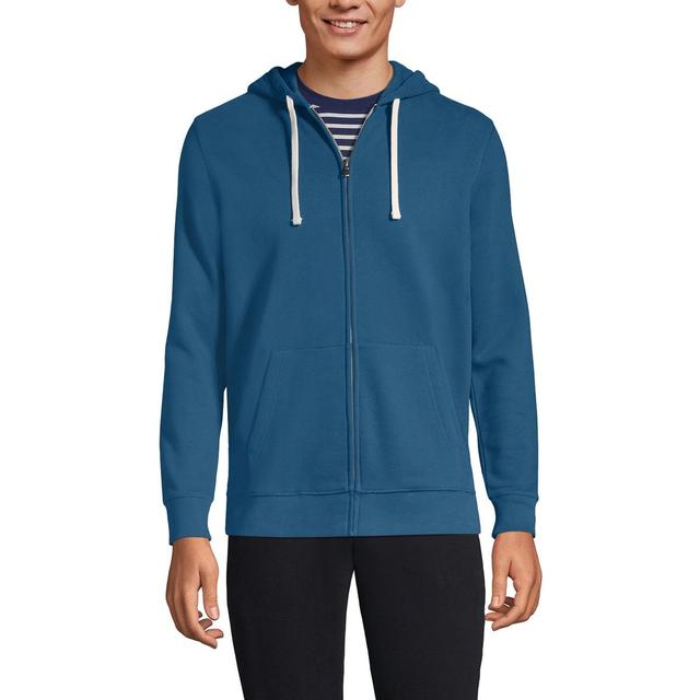 Lands End Mens Big & Tall Long Sleeve Serious Sweatshirt Full-Zip Hoodie Product Image