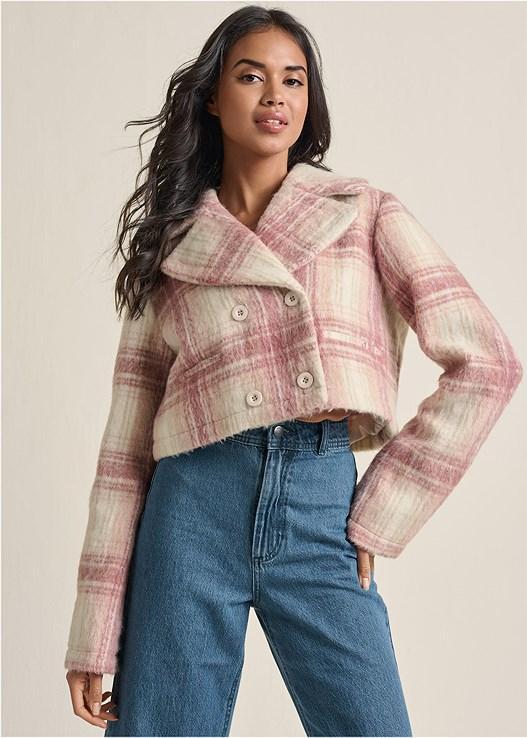 Crop Double Breasted Jacket Product Image