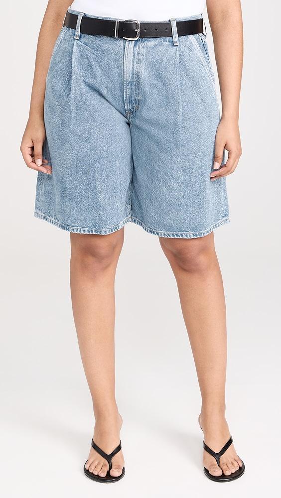 AGOLDE Ellis Trouser Shorts | Shopbop Product Image