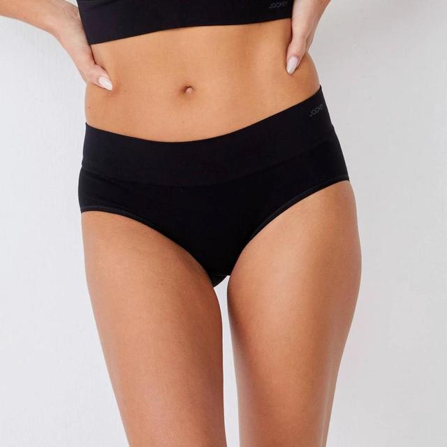 Jockey Generation Womens 2pk Comfort Waist Hipster Underwear - Black L Product Image