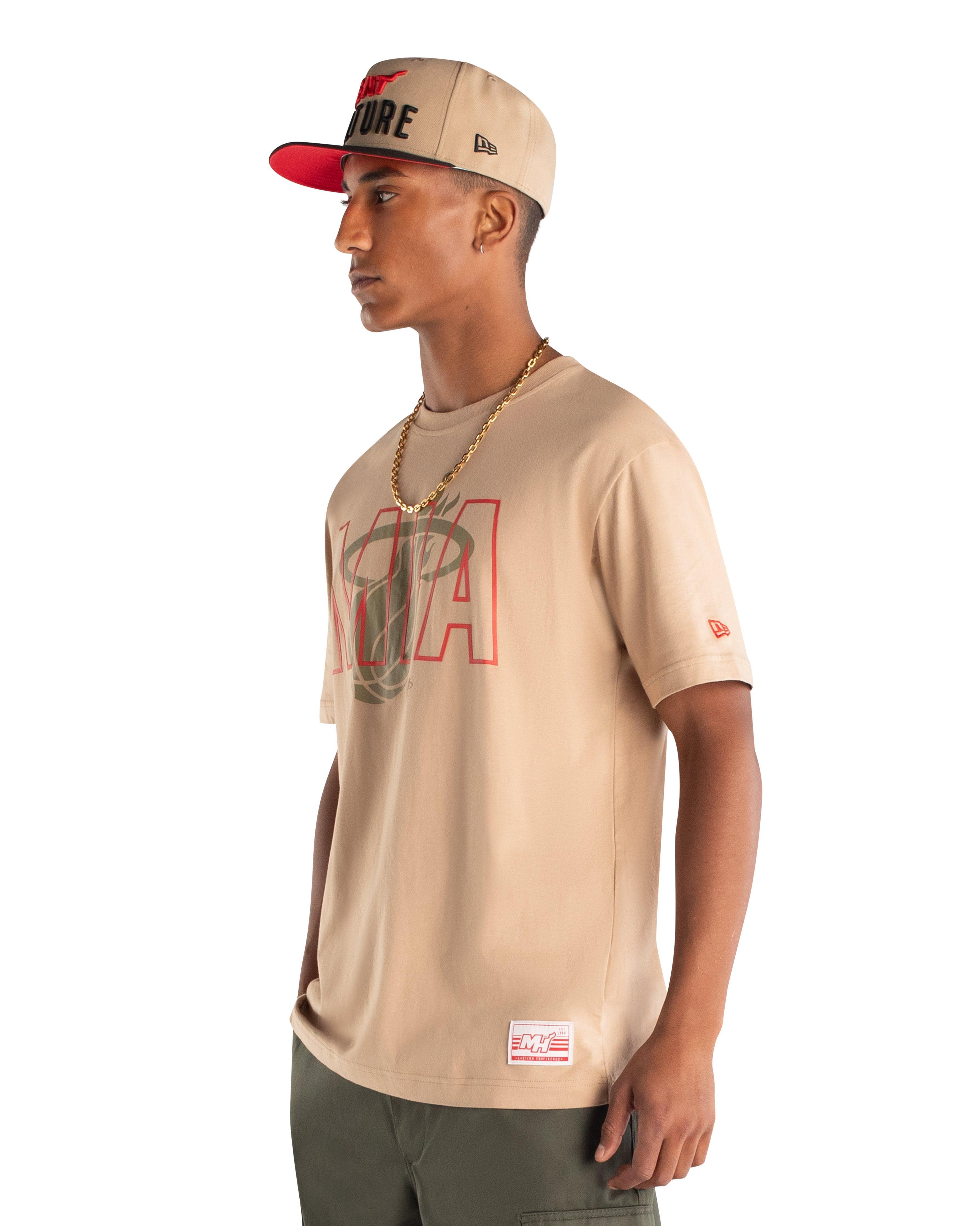 Toronto Raptors 2023 City Edition Tan T-Shirt Male Product Image