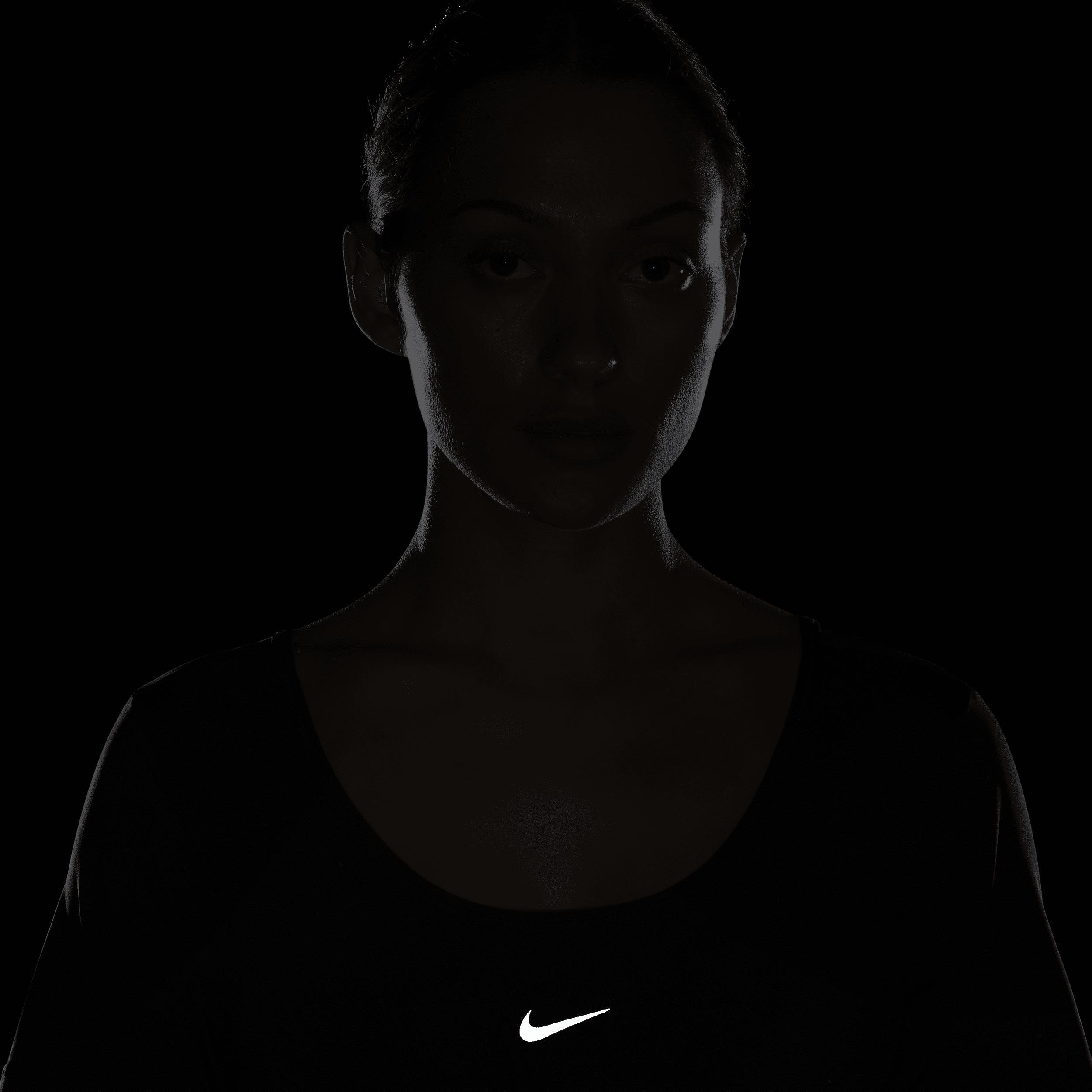 Nike Women's One Classic Dri-FIT Short-Sleeve Cropped Twist Top Product Image