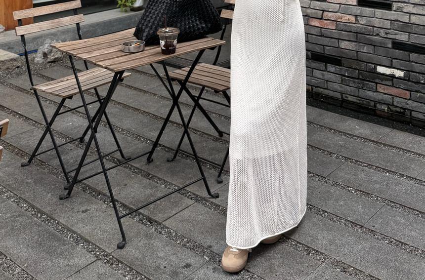 Long-Sleeve Knit Dress / Slipdress Product Image