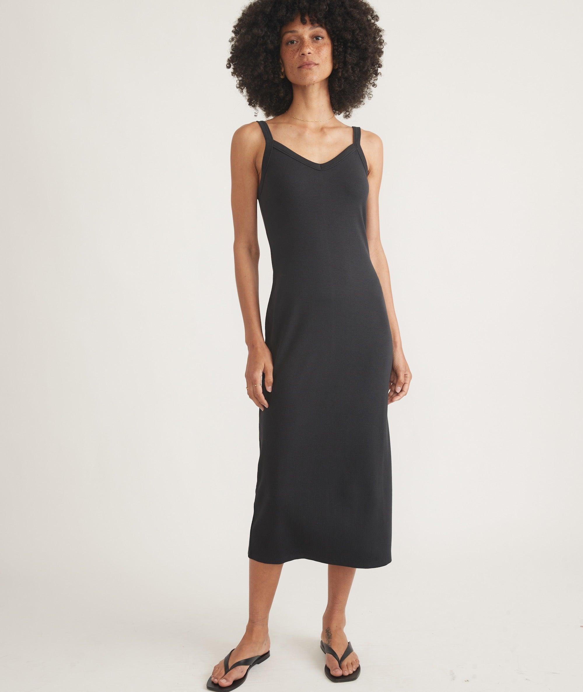 Lexi Rib Sun-In Spaghetti Strap Dress Product Image