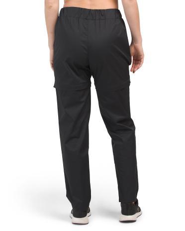 Zip Off Versatility Slim Fit Pants for Women | Spandex/Cotton/Nylon Product Image