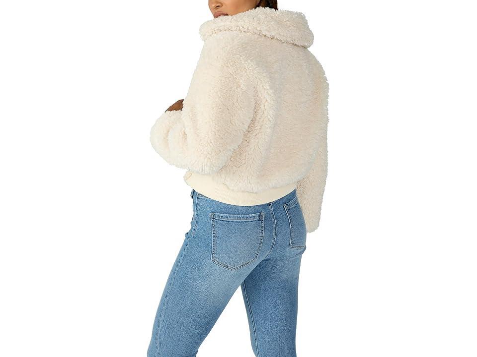 Sanctuary Womens Tori Faux-Fur Long-Sleeve Jacket Product Image