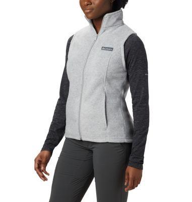 Womens Columbia Benton Springs Vest Med Grey Product Image