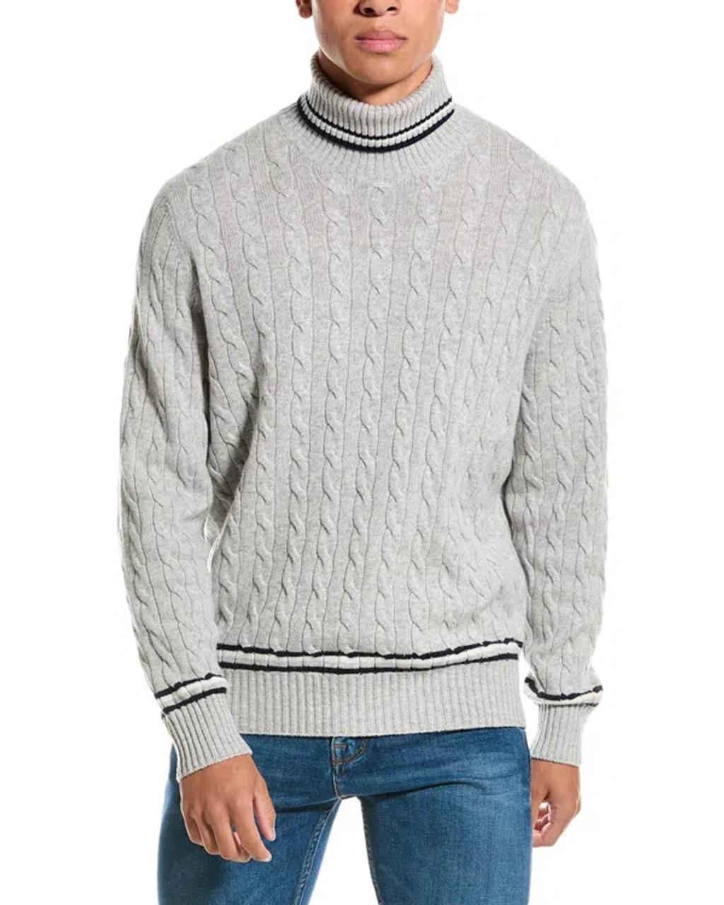 Cashmere Sweater In Gray Product Image