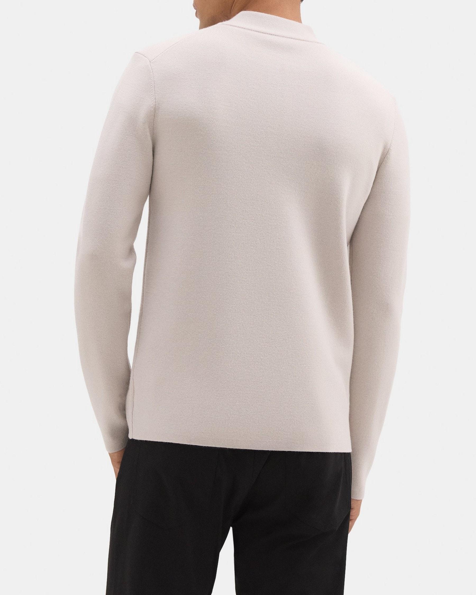 Quarter-Zip Sweater in Merino Wool Product Image