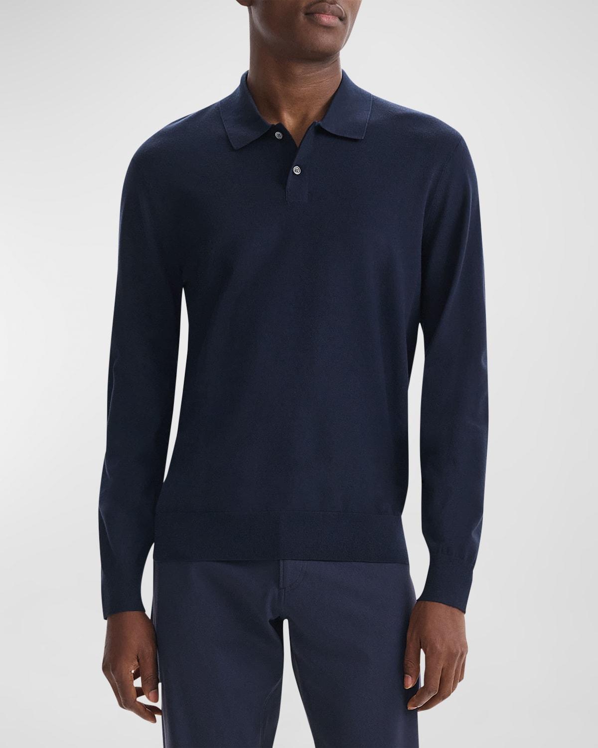 Theory Goris Long Sleeve Polo Product Image