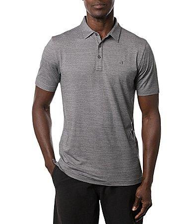 TravisMathew The Heater Performance Stretch Short Sleeve Polo Shirt Product Image